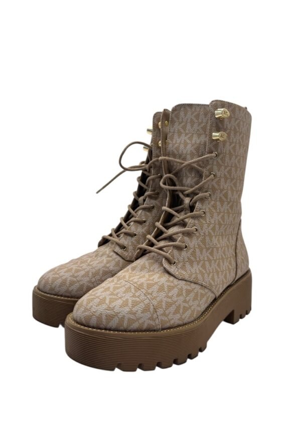 MICHAEL KORS - COMBAT BOOTS BEIGE